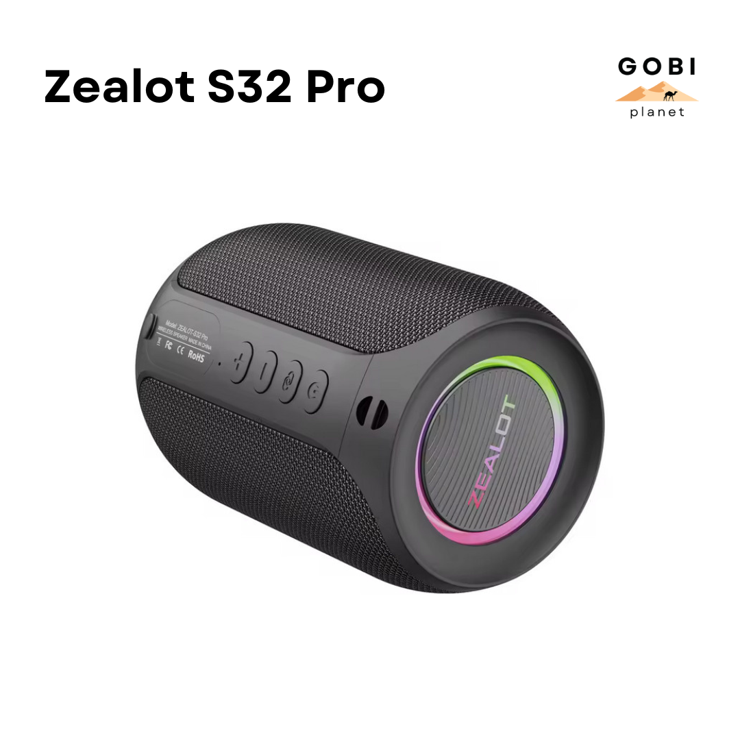 Zealot S32 Pro - Parlante bluetooth LED