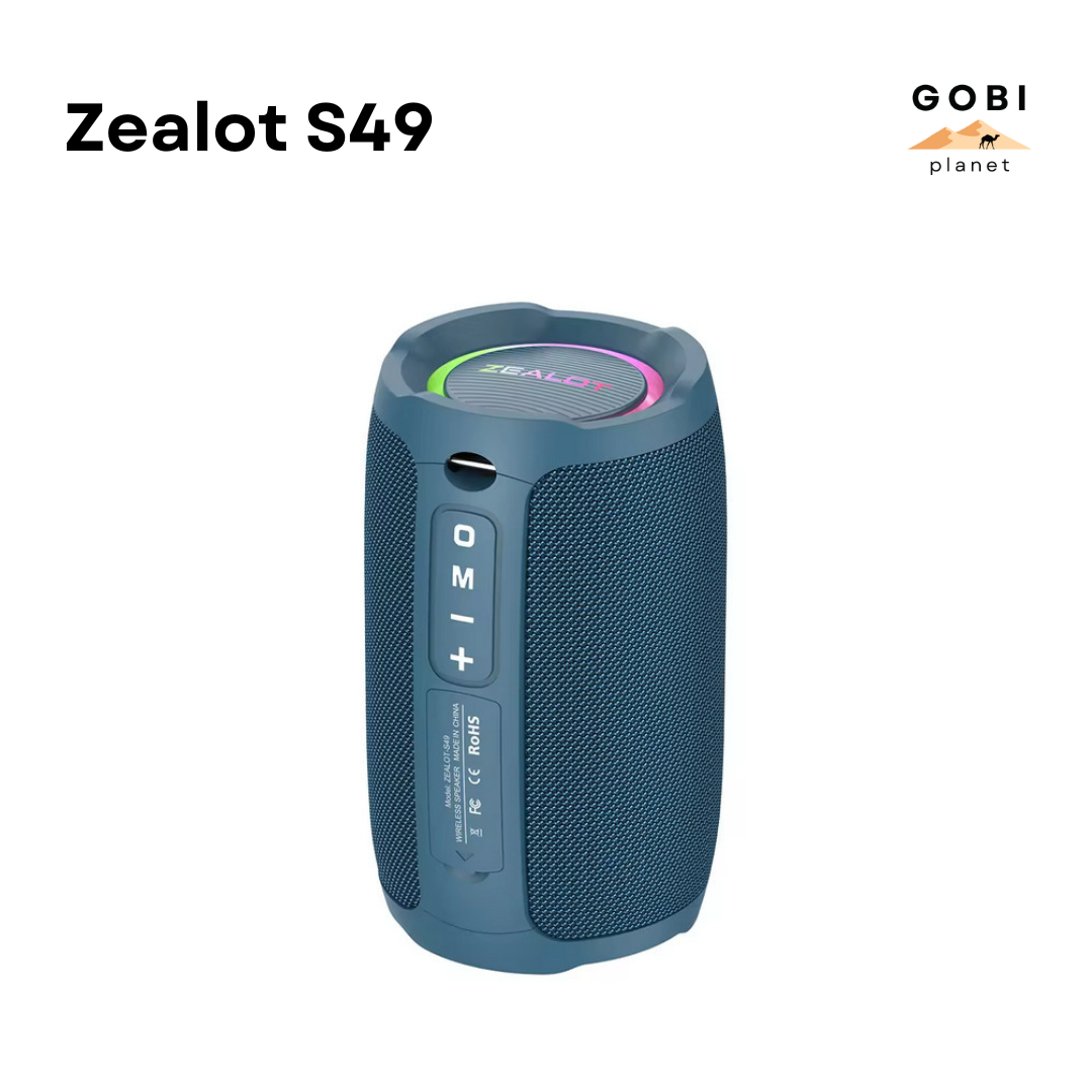 Zealot S49 - Parlante bluetooth LED