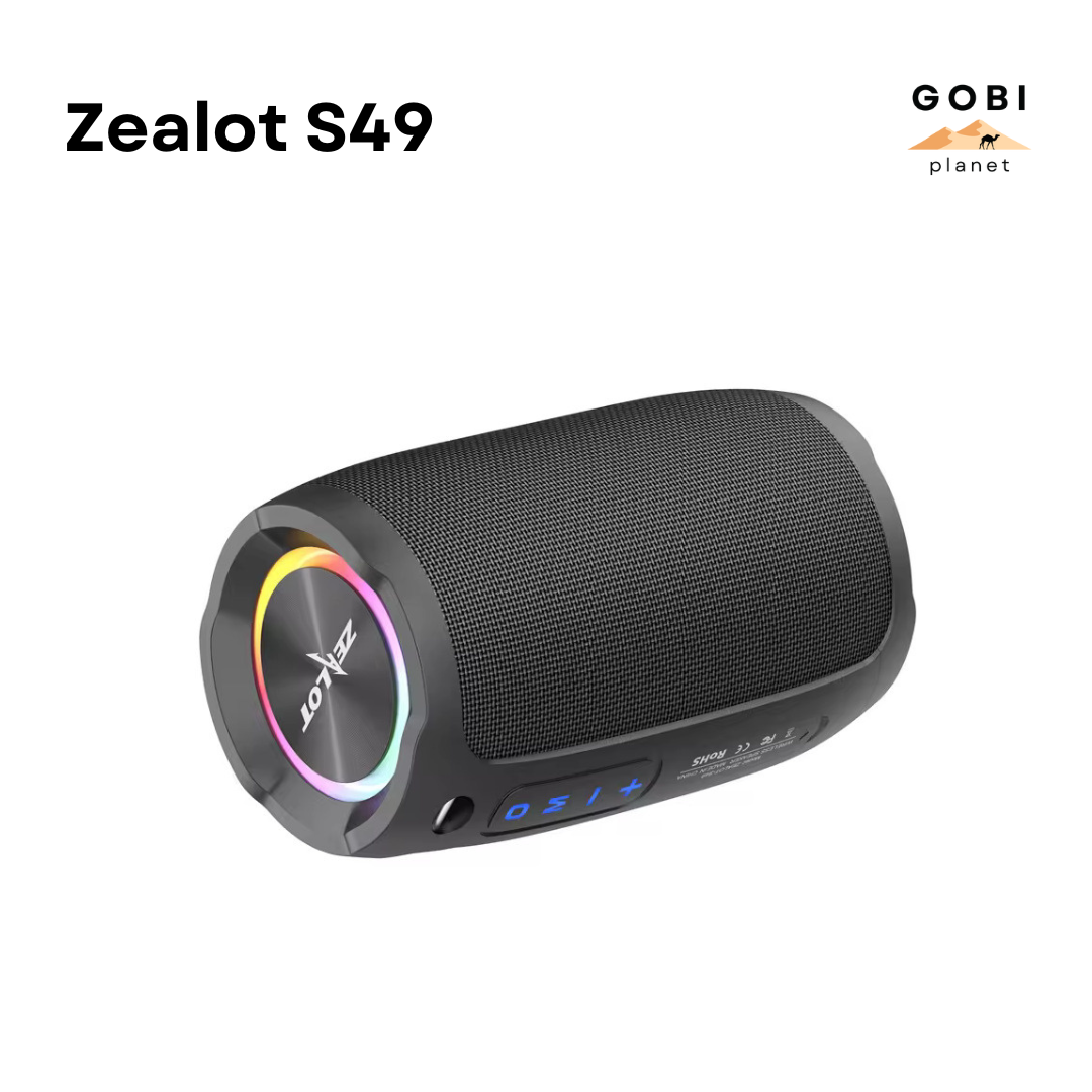 Zealot S49 - Parlante bluetooth LED