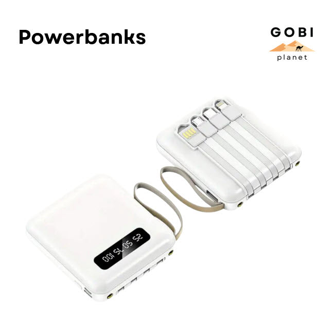 Powerbank - batería recargable portátil: 10000mAh