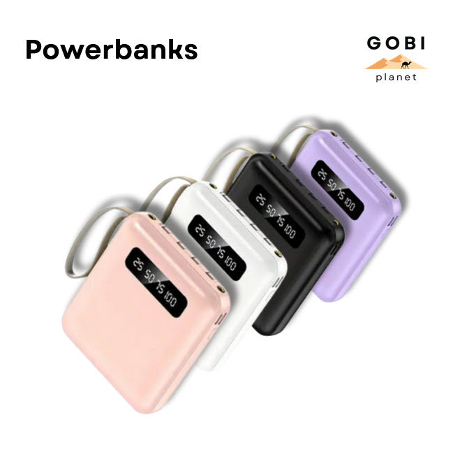 Powerbank - batería recargable portátil: 10000mAh